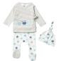 Preview: Baby-Set Schaf Piccalilly Mütze Hose Wickelshirt